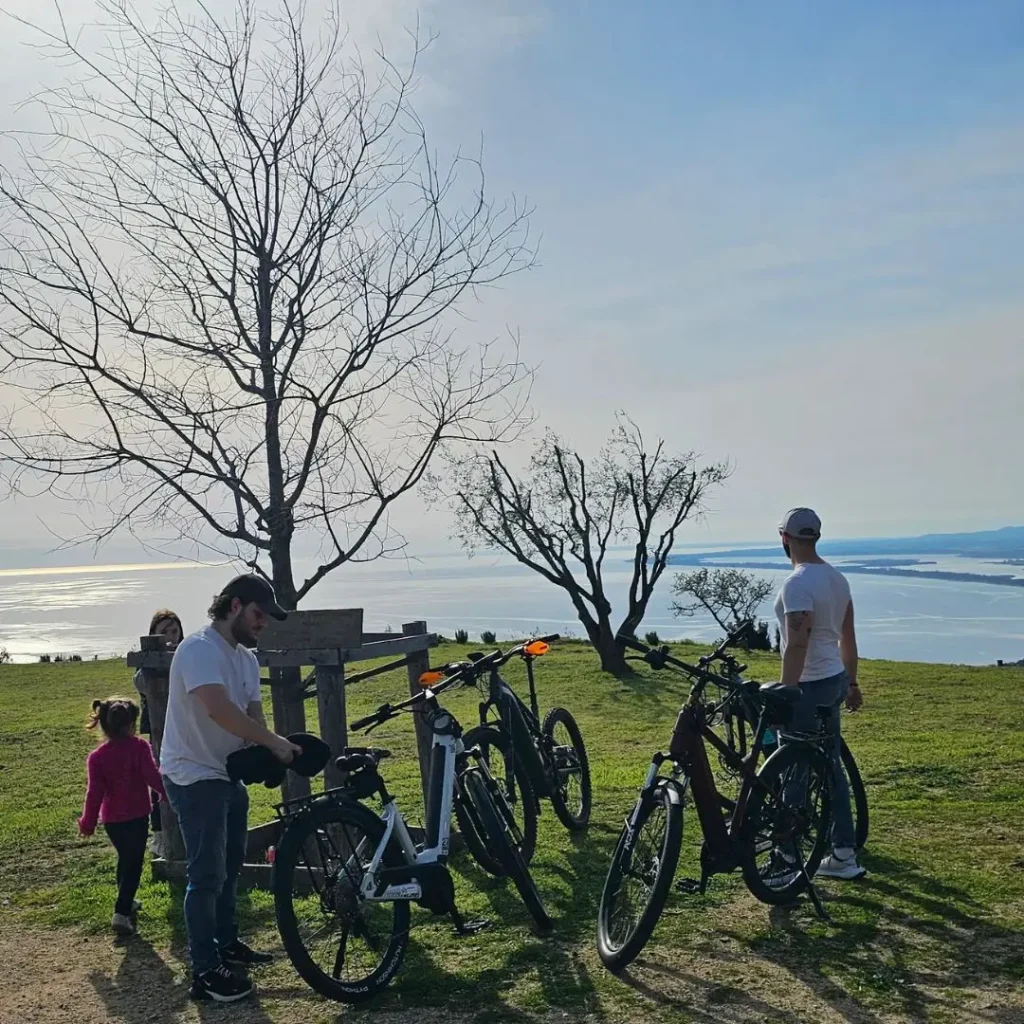 Sortie vélo électrique en groupe Cap Corse