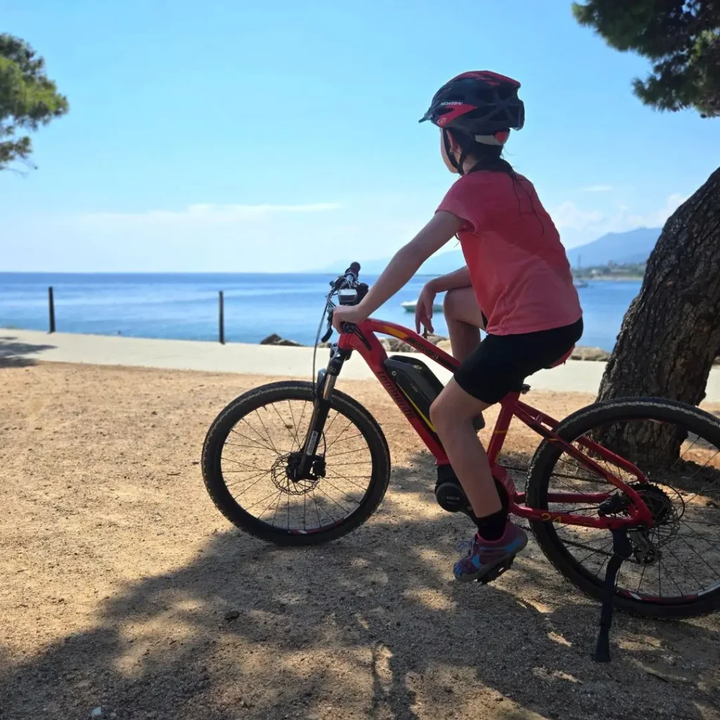Balade en vélo pour les enfants en Haute Corse