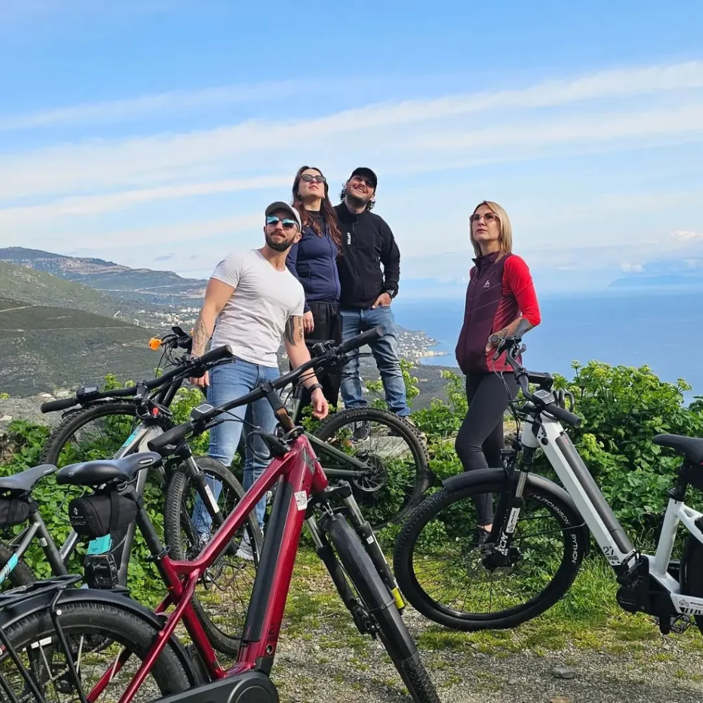 Balade vélo électrique en famille à Patrimonio
